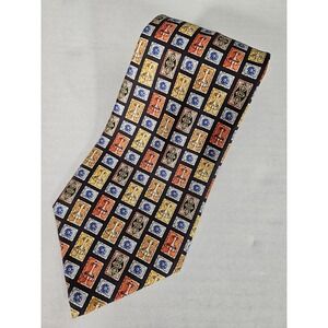 Champs‎ Elysees Men's Pure Silk Necktie Made in Spain